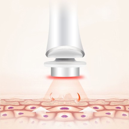 Heated vibrating facial massager and cleansing device