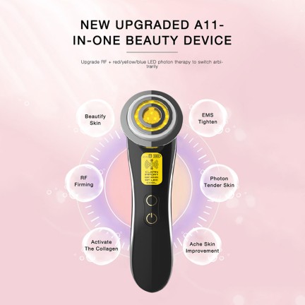 Multifunctional facial beauty device