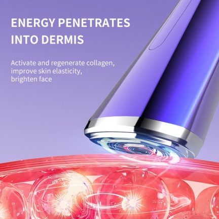 Portable microcurrent facial skin tightening beauty device