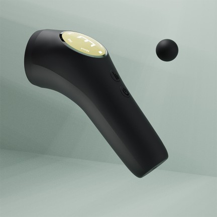 Microcurrent facial lifting beauty device