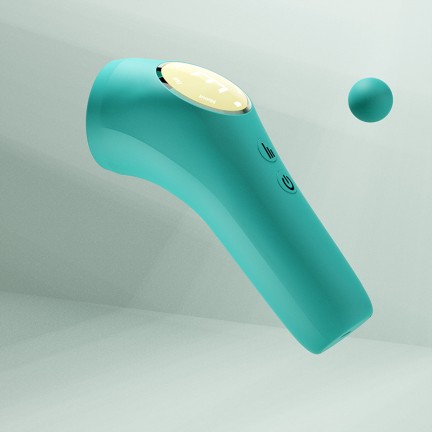 Microcurrent facial lifting beauty device