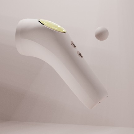 Microcurrent facial lifting beauty device