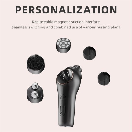 Professional ultrasonic facial cleansing device