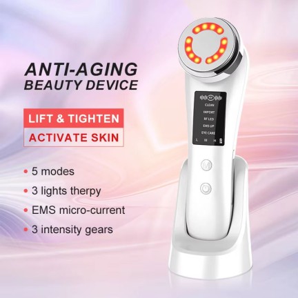 Multifunctional blue light facial skin rejuvenation device