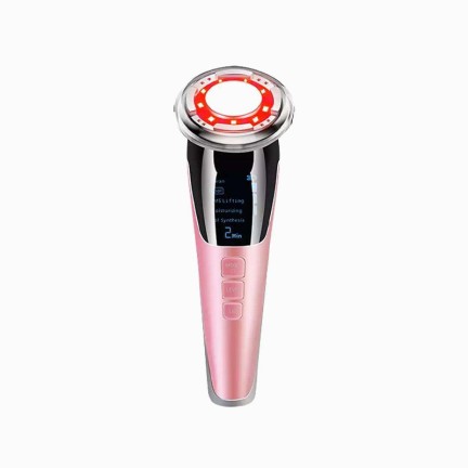 Portable hot and cold facial lifting and beauty device