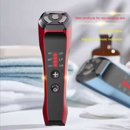 High-frequency LED facial firming and beauty device