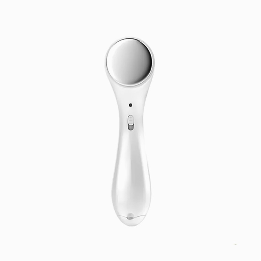 Vibrating silicone facial massager and cleanser