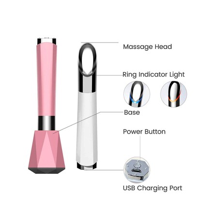 Handheld rechargeable facial beauty device