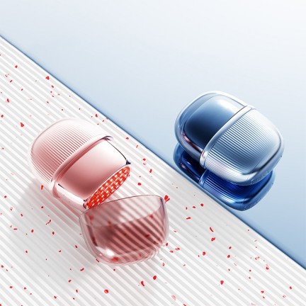 Radio frequency stamping microcurrent beauty device