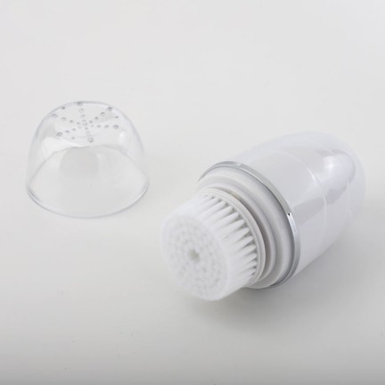 Rotating sonic deep cleansing silicone facial brush