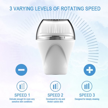 High-frequency sonic silicone deep cleansing facial brush