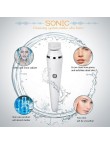 Portable 4-in-1 silicone electric facial cleansing brush