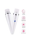 Portable 4-in-1 silicone electric facial cleansing brush