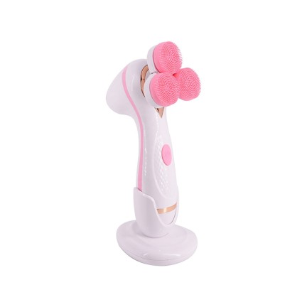 3-in-1 Electric Sonic Silicone Facial Cleansing Brush