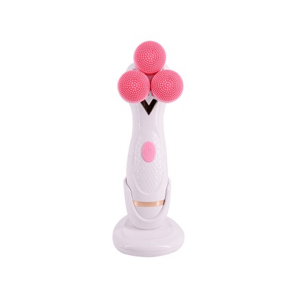 3-in-1 Electric Sonic Silicone Facial Cleansing Brush