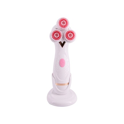 3-in-1 Electric Sonic Silicone Facial Cleansing Brush