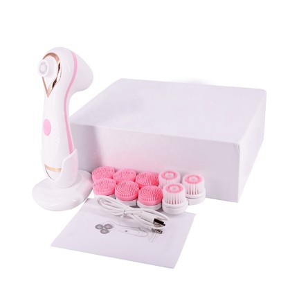 3-in-1 Electric Sonic Silicone Facial Cleansing Brush