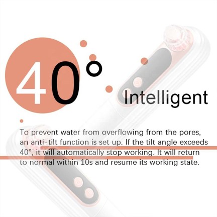 Portable diamond vacuum blackhead remover beauty device