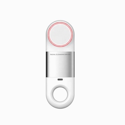 Hot and cold therapy silicone electric facial cleansing brush