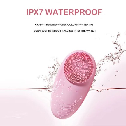 5-mode electric silicone facial cleansing brush