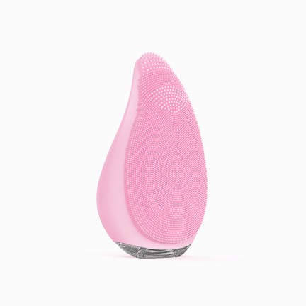 Comfortable ultrasonic silicone facial cleansing brush