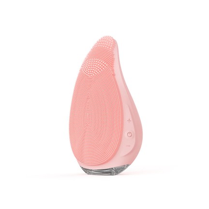 Comfortable ultrasonic silicone facial cleansing brush