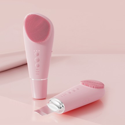 2-in-1 Ultrasonic Facial Cleansing Device for Blackhead Removal