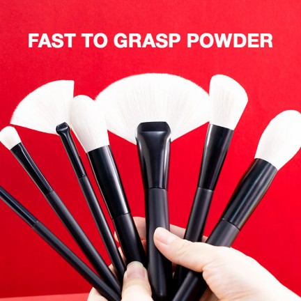 Professional multi-functional makeup brush set