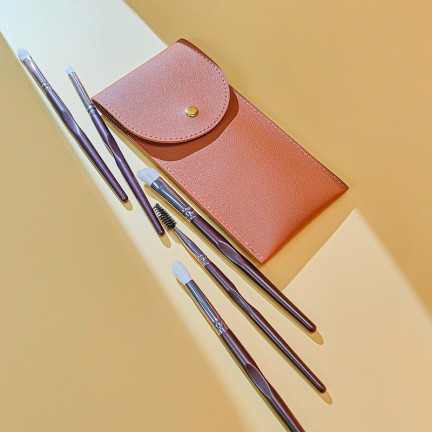 5-piece professional foundation makeup brush set