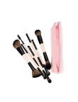 Double-ended professional contouring makeup brush