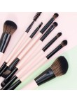 Double-ended professional contouring makeup brush