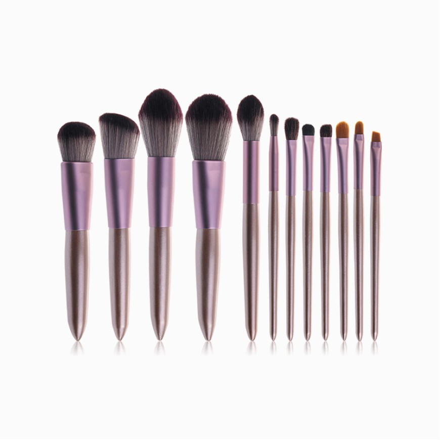 Luxury 12-piece all-purpose makeup brush set