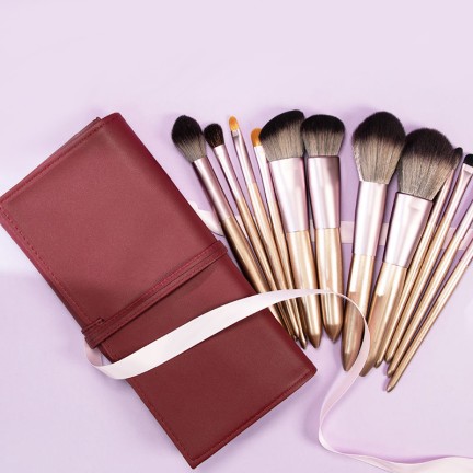Luxury 12-piece all-purpose makeup brush set