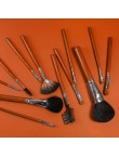 Professional 12-piece makeup brush set