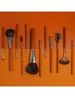 Professional 12-piece makeup brush set