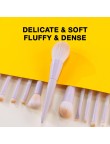 12-Piece Synthetic Fiber Multi-Purpose Face Brush Set
