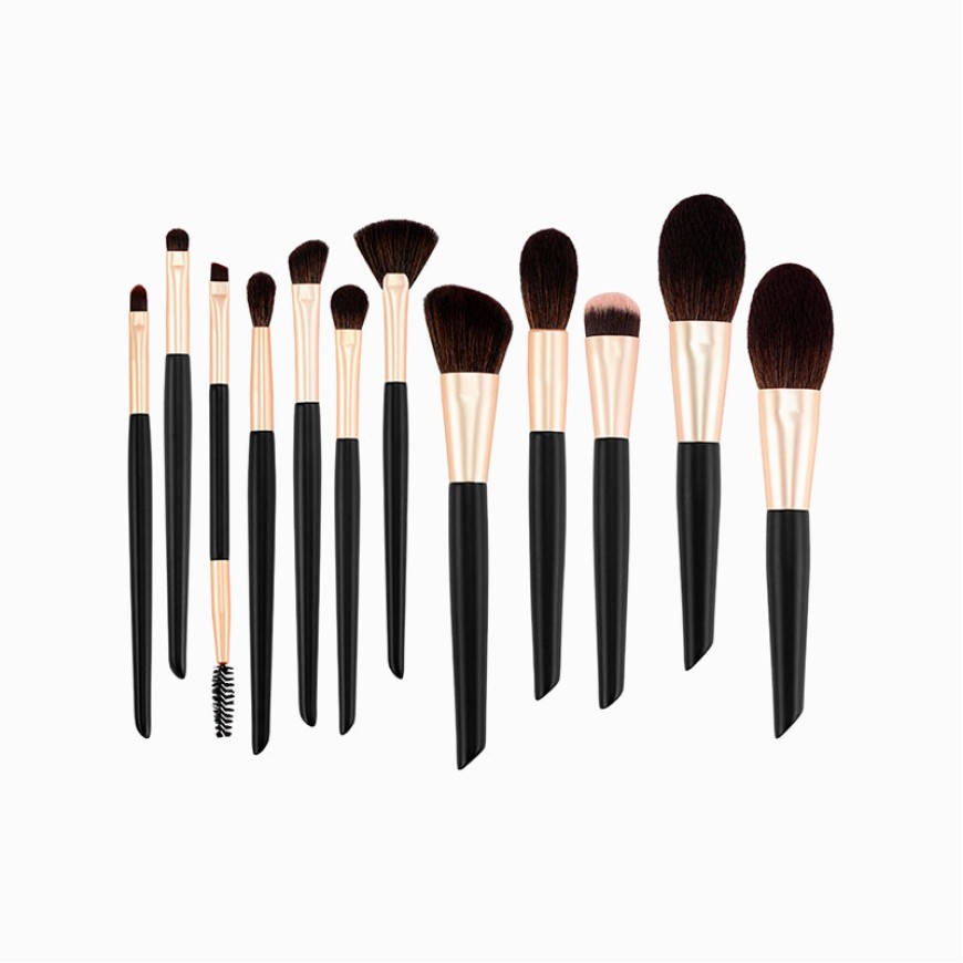 12-piece multi-functional makeup brush set