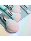 Travel-friendly 12-piece makeup brush set