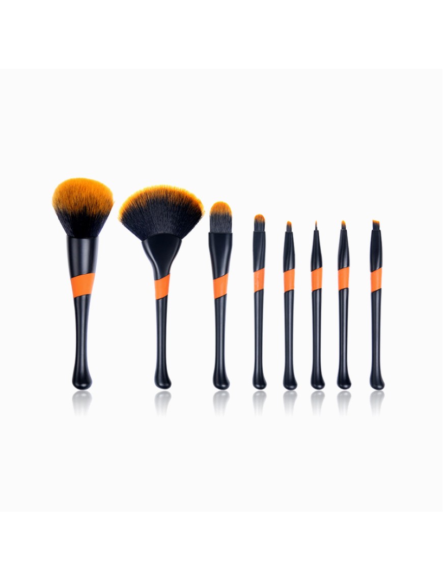 Premium 8-piece women's makeup brush set