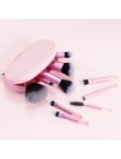 Mini portable travel handle makeup brush