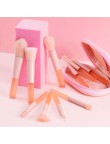 Mini travel makeup brush set