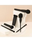 Stylish 6-piece facial makeup brush set
