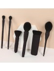 Stylish 6-piece facial makeup brush set