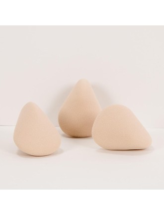 Irregular latex-free makeup sponge