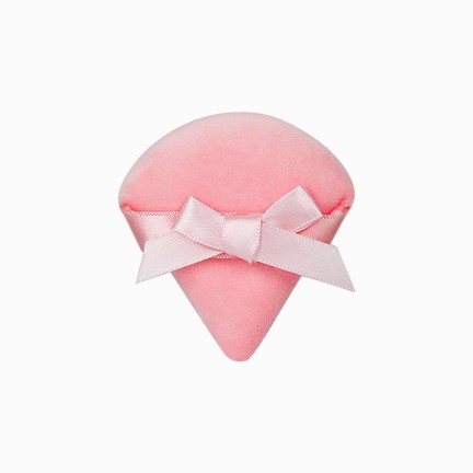 Cotton triangular washable powder puff