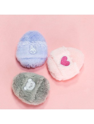 Natural cotton soft teardrop-shaped sponge