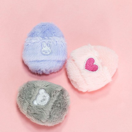 Natural cotton soft teardrop-shaped sponge