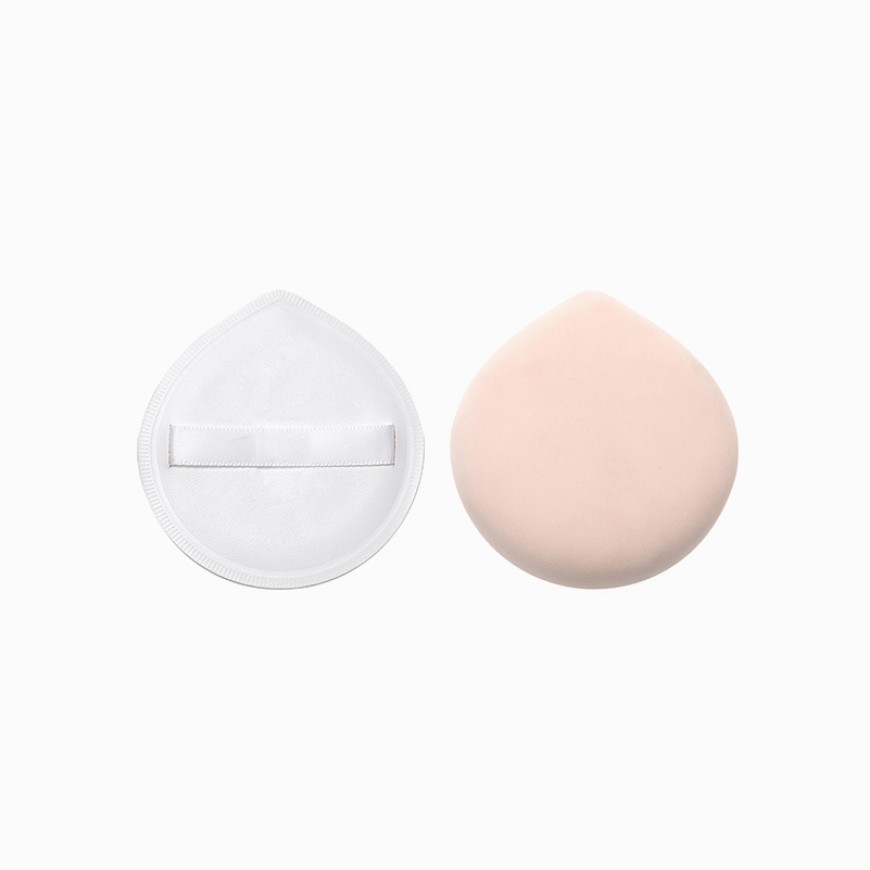 Cloud-like teardrop-shaped latex-free sponge