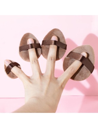 Mini portable teardrop-shaped makeup sponge