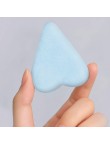 Double-sided cotton triangle printed latex-free powder puff